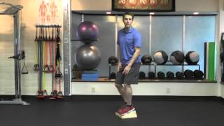 Eccentric squat for patellar tendinosis  tendinitis [upl. by Kurth]