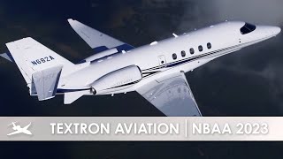 Textron Aviation Interview  NBAA 2023 [upl. by Dav]