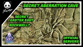 The Secret Cave In Aberration  Rockwell Easter Egg Inside  ARK Survival Ascended [upl. by Kerri241]