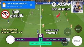 FIFA 16 Mobile Mod 24 Original Patch V12 Updated ApkDataObb Mediafire  Best Graphics [upl. by Ignace]