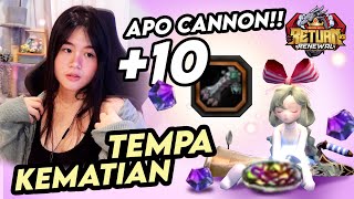 Dragon Nest Return V2  ENHANCE CANNON dan CLEAR APO SOLO [upl. by Engdahl740]