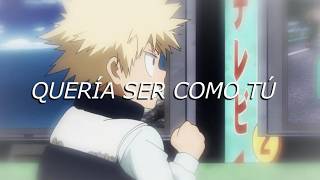 Bakugo Lágrimas de Odio y Repulsión  Canción TRISTE de Boku No Hero [upl. by Brenn]