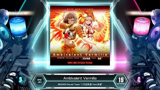 SDVX Ambivalent Vermilia MXM 19 譜面確認 [upl. by Okubo]