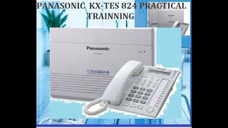 PANASONIC KXTES824 PT PROGRAMING IN 5 MINUITES  1 [upl. by Anelak]