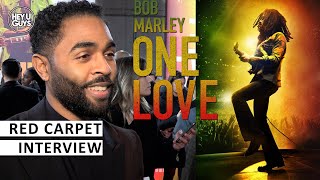 Anthony Welsh  Bob Marley One Love UK Premiere Interview [upl. by Ahsihat]