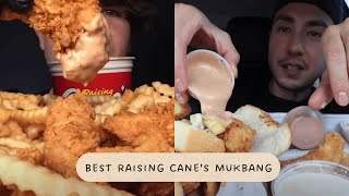 best raising canes mukbangs i cant stop watching [upl. by Soilissav]