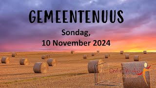 Gemeentenuus vir 10 November 2024  Stilbaai NG Gemeente [upl. by Ardnasirhc]