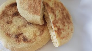 🔝 Receta del PAN MARROQUÍ básico y tradicional SIN HORNO [upl. by Yhtak]