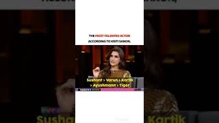 Actresses praising Sushant Singh Rajput talent [upl. by Nevet]