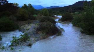 Petite crue éclair du Vidourle 7092013 Flash flood in south of France [upl. by Blynn]