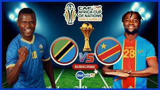 🔴 LIVE TAIFA STARS  0  vs  0  CONGO AFCON 2023 [upl. by Aned]