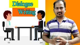 Dialogue Writing  ENGLISH GRAMMAR  WRITING SKILL ENGLISH FOR LEARNERS [upl. by Nehgem]