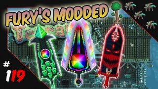 Furys Modded Terraria  119  Sword of the Universe [upl. by Bartolome]