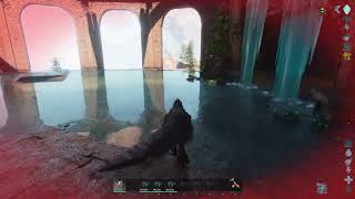 Ark Survival Ascended Center Boss Gamma Raptor Test Single Player [upl. by Anitel]