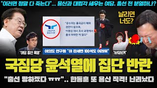 민주당 초대형 호재떴다ㅋ 윤석열 VS 한동훈 2차전 돌입 quot수도권 전멸하겠다ㅠquot 공수처에 반격 충격 도주대사 논란 판 뒤집혔다 ㄷㄷㄷ [upl. by Gnort726]