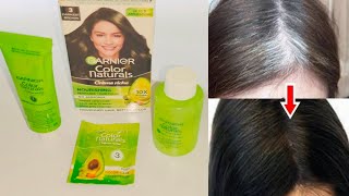 Garnier hair colour naturals how to use  Garnier colour naturals  How to mix garnier hair colour [upl. by Akcimahs]