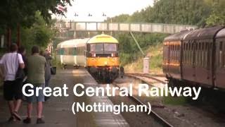 GCR Nottingham Prototype HST 41001 and 47765 Ruddington to Loughborough 27816 47765 leading [upl. by Vassar]