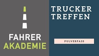 Truckertreffen Deutschland Pflummern mit Fahrerakademie Süd [upl. by Atteras]