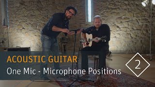 How to Record Acoustic Guitar with only One Mic  Part 2 Microphone Positions [upl. by Tuttle]