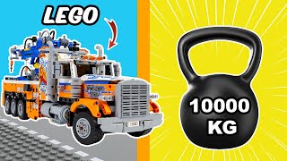 How Much Can It LIFT  LEGO Heavy Duty Tow Truck [upl. by Inilahs]