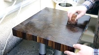 Making KKF contest end grain cutting boards [upl. by Nirrat204]