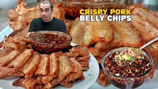 Crunchy and Delicious Crispy Pork Belly Chips [upl. by Debo]