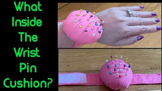 How to Make A Wrist Pincushion Easy Step By Step Sewing TutorialDIY Wrist Pin Cushion from Scraps [upl. by Jerrylee528]