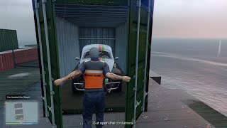 Fast amp Easy Cargo Ship Robbery Cheese Method  GTA Online Chop Shop [upl. by Noyahs]