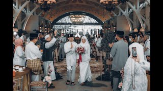 Hadi amp Adinah  Malay Wedding Showreel  Fullerton Bay Hotel [upl. by Anaimad554]