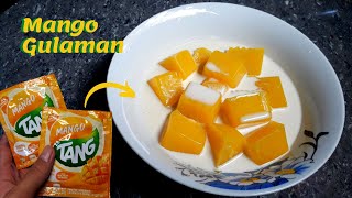 Murang Dessert na PangNegosyo  Tang Juice Mango Flavor  Mango Gulaman  Cabigas Chop Tv [upl. by Ased]