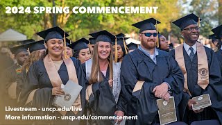 UNC Pembroke Graduate Commencement  Spring 2024 [upl. by Admama35]