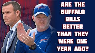 Are the Buffalo Bills better than they were one year ago [upl. by Zakarias]