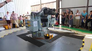 Oerlikon 30 mm Twin Cannon Demonstration at the HMS Collingwood Open Day 2018 [upl. by Arihsan]