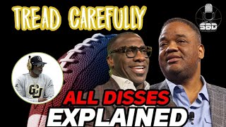 🚨Shannon Sharpe calls out Jason Whitlock over his hate for Deion SandersWhitlock says Tread careful [upl. by Kellby771]