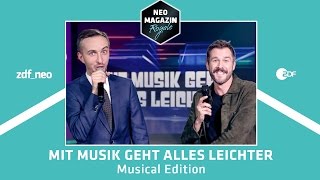 Mit Musik geht alles leichter  Musical Edition mit Jochen Schropp  NEO MAGAZIN ROYALE [upl. by Uot]