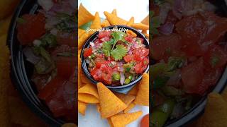 Salsa Sauce Recipe Salsa Mexican Sauce with Nachos salsasauce like food subscribe recipe [upl. by Zerdna]