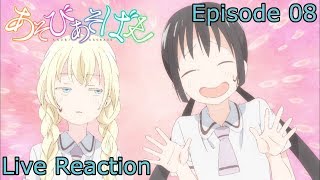 Live Reaction Asobi Asobase Episode 8 [upl. by Lolande]