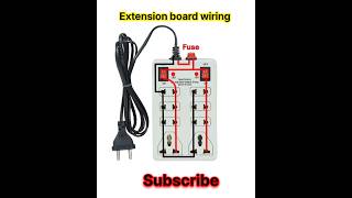 Extension board wiring  Computer board Connection  Shorts  Ytshorts  Viral  Basic Electrical ET [upl. by Mirilla]