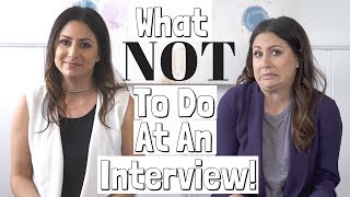 What Not to do at an Interview  The Intern Queen [upl. by Bocoj]