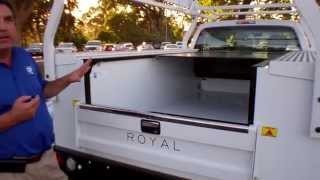 Retractable Roll Top From Royal Truck Body [upl. by Eriuqs]