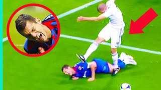 Top 15 Most Brutal Fouls in Football [upl. by Bradleigh]