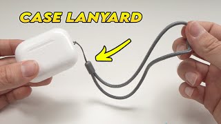 AirPods Pro 2  How to Attach a Lanyard Strap To the Case [upl. by Andy128]