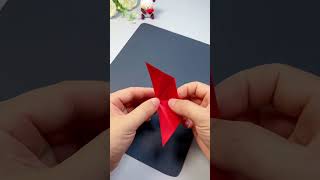 Simple Handmade  20 Seconds To Teach You To Make A Foldable Flower [upl. by Kcired]