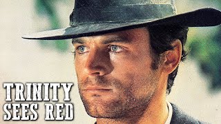 Trinity Sees Red  TERENCE HILL  Spaghetti Western  Free Western Movie  Cowboys  Full Films [upl. by Terag]