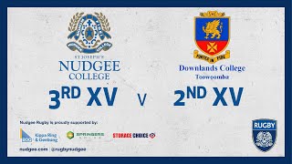 2023 Nudgee College 3rd XV Rugby vs Downlands College 2nd XV Rugby [upl. by Fiorenza]