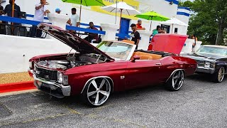 WhipAddict 2 Chainz Bought a Red 72 Chevelle SS Vert LSX Motor Full Custom Interior Big Lips [upl. by Jard]