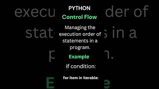 Python Control Flow python programming coding shorts trending fyp [upl. by Nnylcaj]