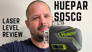 Huepar s04cgcr laser level review [upl. by Aissatsan]