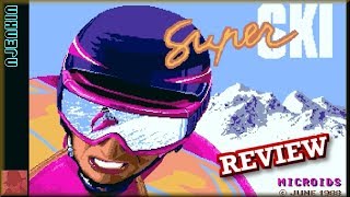 AMIGA  Super Ski  Downhill Challenge  with Commentary [upl. by Brechtel]