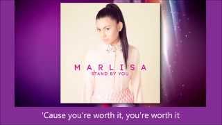 Marlisa Punzalan  Stand By You  Winners Single  official lyrics FULL SONG [upl. by Nedyrb678]